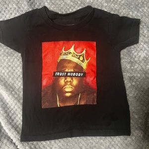 Notorious BIG shirt size 2T